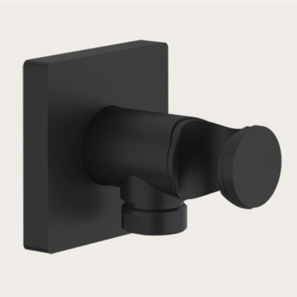 Gessi Шланговое подсоединение, Rilievo, шгв 60*68*60, цвет черный матовый  59161#299