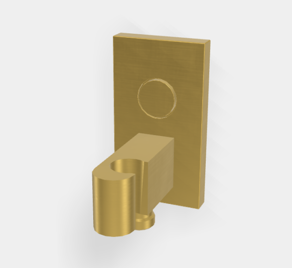 Шланговое подсоединение, Fima Carlo Frattini, Switch, цвет-брашированное золотоF5924/1OS