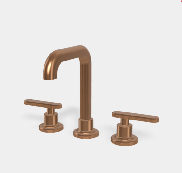 Смеситель для раковины, Fima Carlo Frattini, Park Lane, цвет-бронза брашированная янтарная F1301ZS