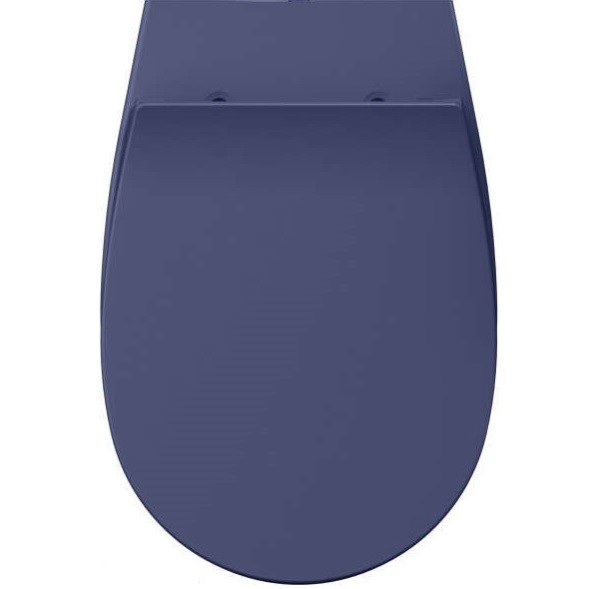 Сиденье для унитаза ISVEA Sentimenti Neo 40D10 с крышкой цвет синий матовый 40D10544I-S