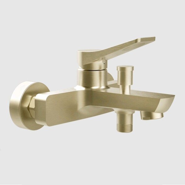 Gessi Смеситель для ванны и душа, Rilievo, цвет Латунь матовая  59013#727