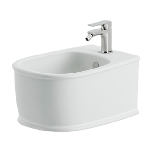 Биде Artceram Atelier подвесной с одним отверстием цвет белый матовый ATB001 05 00