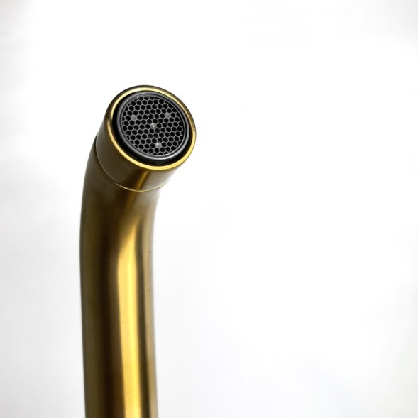 Paini 74PJ208 Смеситель для раковины Брера встраиваемый, брашированное золото