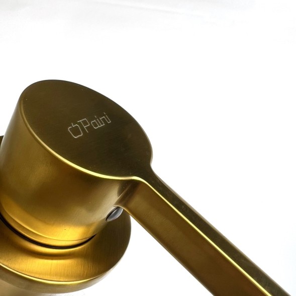 Paini 74PJ208 Смеситель для раковины Брера встраиваемый, брашированное золото