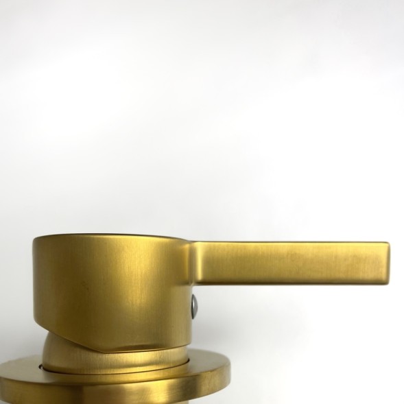 Paini 74PJ208 Смеситель для раковины Брера встраиваемый, брашированное золото