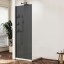Vincea Душевая перегородка Волк-Ин (Walk-In) VSW-1HWS900GFB, 900*2000, черный матовый, стекло матовое тонированное