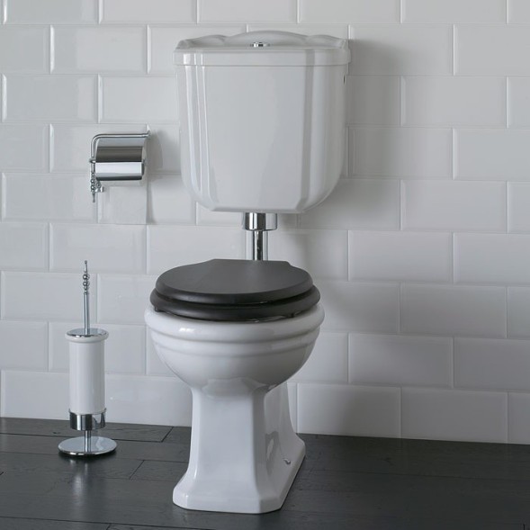 Бачок GLOBO PAESTUM настенный на средней трубе цвет белый PA114BI