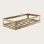 Gessi Полка, Rilievo, шгв 200*200*60, цвет черный брашированный металл  59561#707