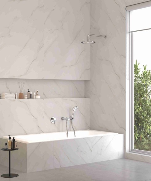 Комплект для душа KLUDI BOZZ с изливом 386310576 7 в 1