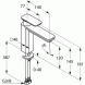 Смеситель KLUDI E2 492970575 для раковины на одно отверстие высокий