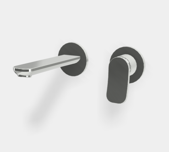 Смеситель для раковины, Fima Carlo Frattini, Flo', цвет-хром F3821WX8CR