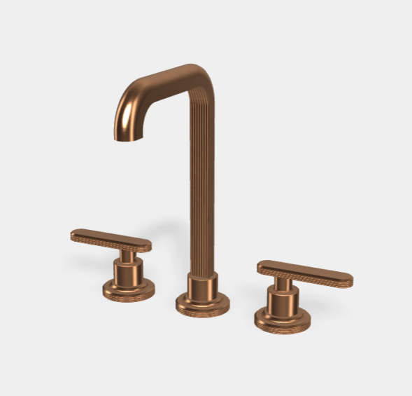 Смеситель для раковины, Fima Carlo Frattini, Park Lane, цвет-бронза брашированная янтарная F1311ZS