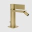 Gessi Смеситель для биде, Inverco Rigato, цвет Латунь матовая  73507#727
