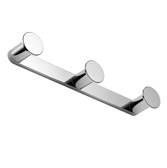 Крючок COLOMBO DESIGN MINI CD117 тройной цвет хром