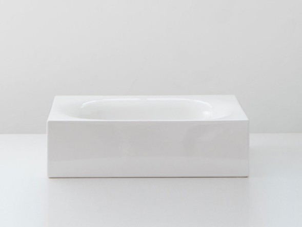 Раковина HATRIA VALLEY Y1GD01 накладная без отверстия без перелива цвет белый