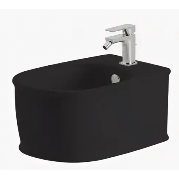 Биде Artceram Atelier подвесной с одним отверстием цвет черный матовый ATB001 17 00
