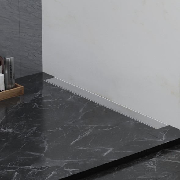 Paini Душевой лоток с рамкой Klasik 650 мм D40, монтаж к стене, глянец