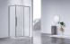 Vincea Душевой уголок Slim-N VSR-4SN9012CLGM, 1200*900, вороненая сталь, стекло прозрачное