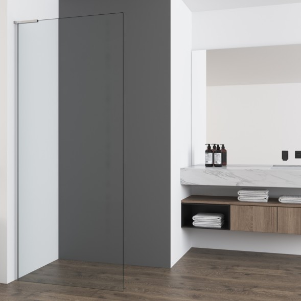 Vincea Душевая перегородка Волк-Ин (Walk-In) VSW-7HA800CL, 800*2000, хром, стекло прозрачное