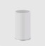 Gessi Стакан, Inciso, шгв 75*75*127, цвет белый#Никель PVD  58531#720