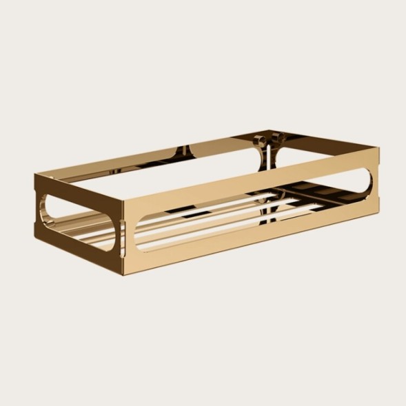 Gessi Полка, Rilievo, шгв 200*200*60, цвет черный матовый  59561#299