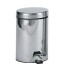 NOFER Ведро для мусора с педалью 12 л. нерж. сталь  09100.12.B глянцевый