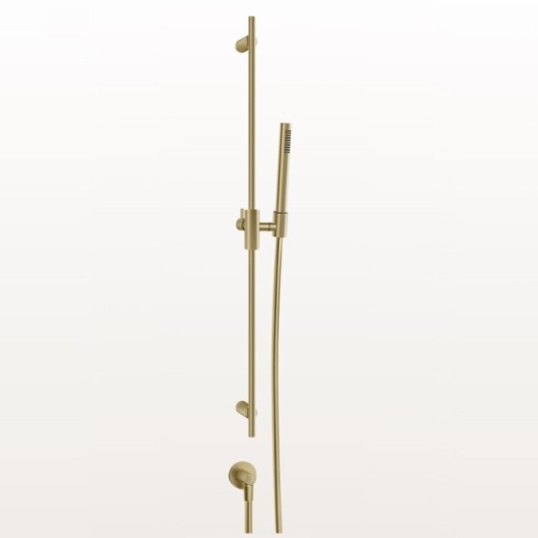 Gessi Душевой гарнитур, Habito Unito, 23, цвет медь брашированная  70042#708