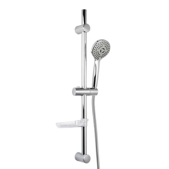 Душевой гарнитур, Fima Carlo Frattini, Sliding rail, 96,5, цвет-хром F2297NCR