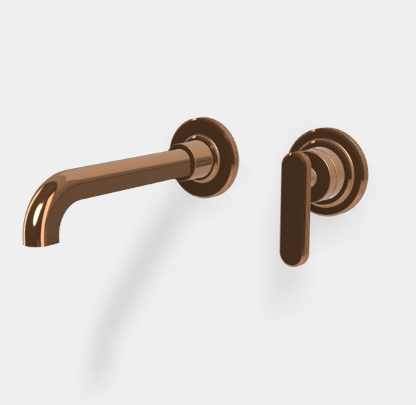 Смеситель для раковины, Fima Carlo Frattini, Park Lane, цвет-бронза янтарная F1301WLX9ZL