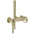 Gessi Смеситель для душа, Anello, на 2 потребителя, цвет Латунь матовая  63345#727