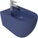 Биде ISVEA Infinity подвесной ШГВ 365*530*400 цвет синий матовый 10NF41001-2Z