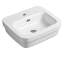 Раковина SIMAS EVOLUTION подвесная с одним отверстием цвет белый EVO15