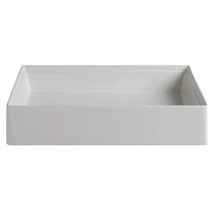 Раковина Artceram Scalino накладная без отверстий  цвет белый  SCL002 01 00