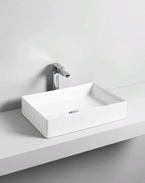 Раковина Artceram Scalino накладная без отверстий  цвет белый  SCL002 01 00