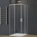 Vincea Душевой уголок Софт 2 (Soft 2) VSS-3SO2900CL, 900*900, хром, стекло прозрачное