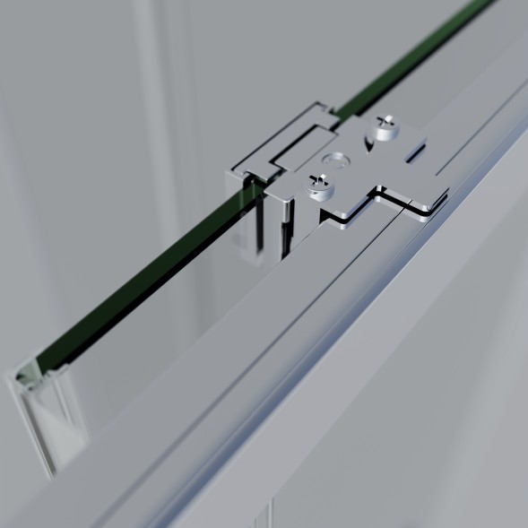 Vincea Душевой уголок Софт 2 (Soft 2) VSS-3SO2900CL, 900*900, хром, стекло прозрачное