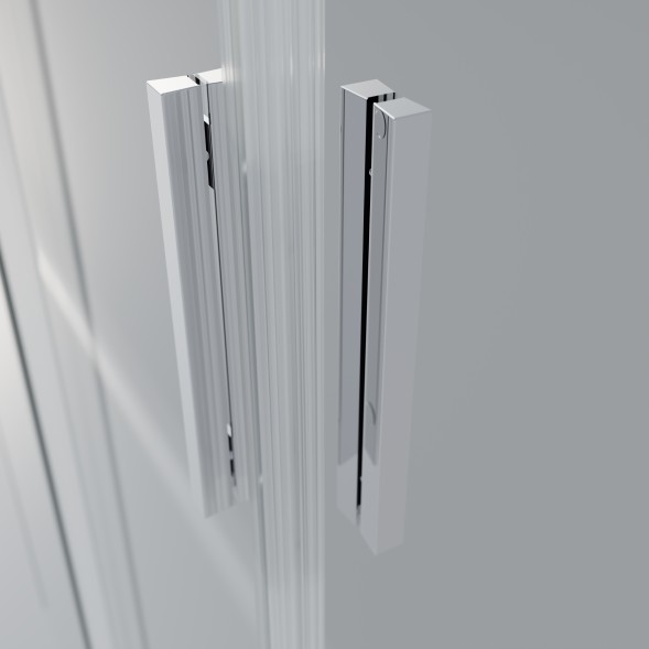 Vincea Душевой уголок Софт 2 (Soft 2) VSS-3SO2900CL, 900*900, хром, стекло прозрачное