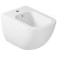 Биде GALASSIA PLUS DESIGN 6112 подвесное с одним отверстием цвет белый глянцевый