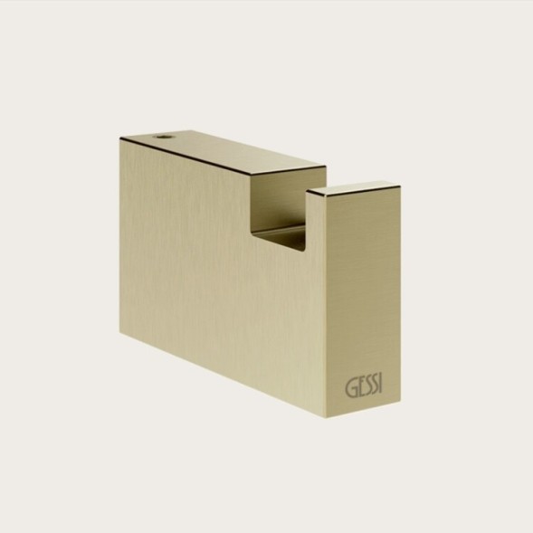 Gessi Крючок, Rettangolo, шгв 15*60*35, цвет латунь  20921#710
