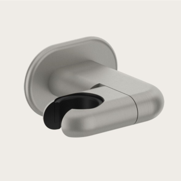 Gessi Держатель для ручного душа, Goccia, шгв 91*90*45, цвет чёрный матовый  33760#299