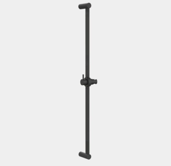 Gessi Штанга для душа, Shower316, 800, цвет черный брашированный металл  54042#707