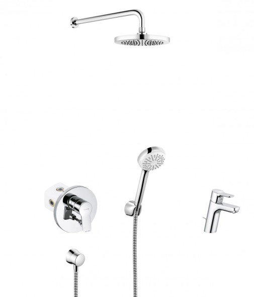 Комплект для душа KLUDI PURE&amp;EASY 376300565 7 в 1