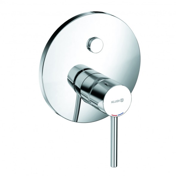 Смеситель KLUDI BOZZ 386590576 для ванны и душа встраиваемый внешняя часть с автоматическим переключателем воды PUSH&amp;SWITCH