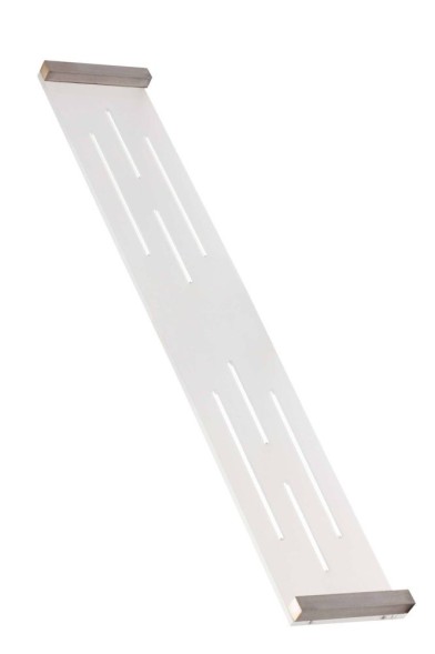 Stil Haus Saturno, полка из оргстекла, длина 60 см, цвет сатинированная сталь