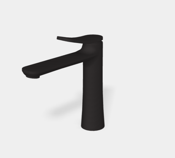 Смеситель для раковины, Fima Carlo Frattini, Flo', цвет-черный матовый F3801LNS