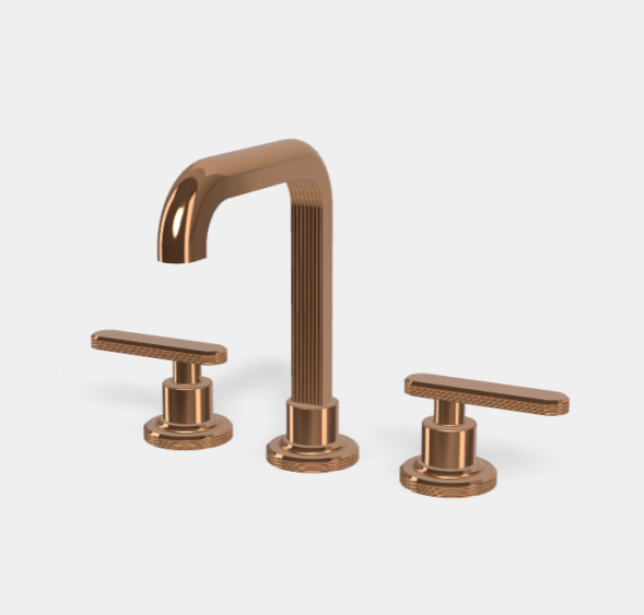 Смеситель для раковины, Fima Carlo Frattini, Park Lane, цвет-бронза янтарная F1301ZL