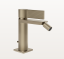 Gessi Смеситель для биде, Inverco Rigato, цвет Никель матовый