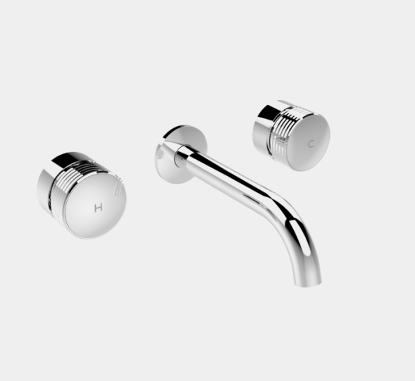 Смеситель для раковины, Fima Carlo Frattini, Texture Collection, X COLLECTION, цвет-чёрный матовый F5601l/5XNS