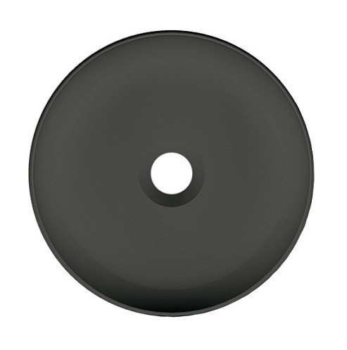 Раковина Scarabeo GLAM накладная без перелива без отверстий цвет лава матовая с антибактериальным и грязеотталкивающим покрытием BIOKER 1808 37 BK