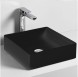 Раковина Artceram Scalino накладная без отверстий  цвет черный  SCL001 03 00